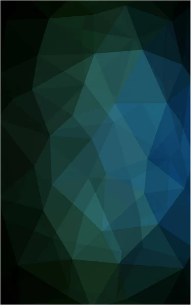暗い緑モダンな幾何学的な抽象的な背景 新しい背景を描画します グラデーションを用いた折り紙スタイルの幾何学的な背景 — ストック写真