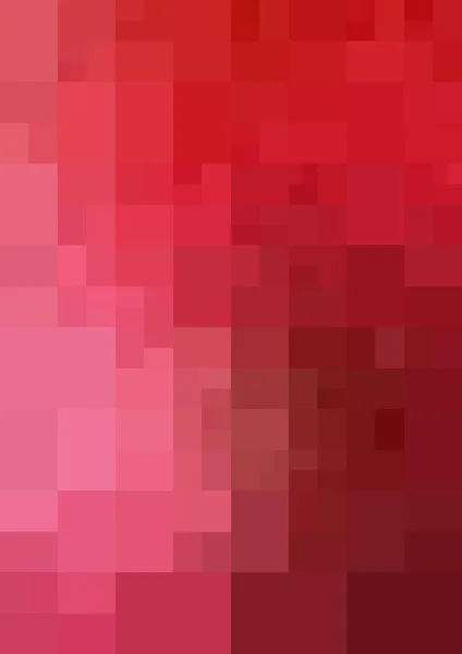 Ljus Röd Bakgrund Rektanglar Och Kvadrater Stil Lapptäcke Och Täcke — Stockfoto