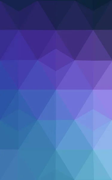 Rosa Oscuro Ilustración Poligonal Azul Que Consiste Triángulos Diseño Triangular — Foto de Stock