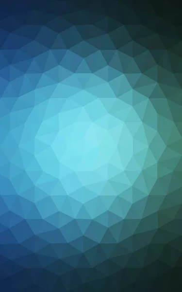 Light Blue, Green Low poly crystal background. Polygon design pattern. Low poly illustration, low polygon background.