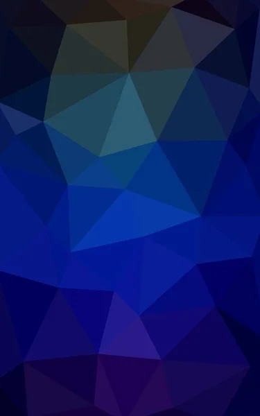 Bleu Foncé Vert Abstrait Texturé Fond Polygonal Design Triangle Flou — Photo