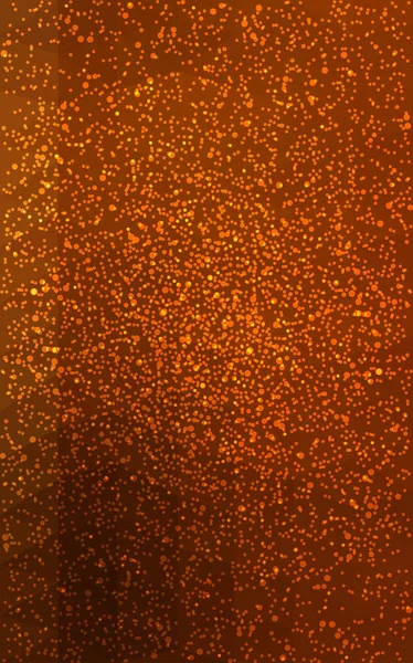 Dark Orange nuovo sfondo di cristallo anno con fiocchi di neve . — Foto Stock