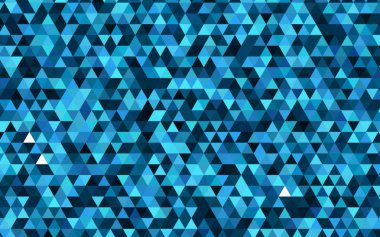 Koyu mavi vektör poligonal model. Gradyan ile bulanık stil yepyeni renkli resimde. Tamamen yeni şablon marka kitap için kullanılabilir.