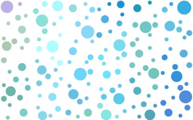 Hafif pembe, mavi vektör modern geometrik daire arka plan.