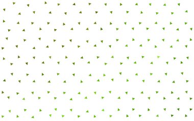 Açık yeşil, sarı vektör soyut desen beyaz arka plan üzerinde renkli üçgen oluşan.