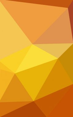 Orange Lowpoly arka plan boşluk ile ışık. Kullanılan geçirgenlik maskesi.