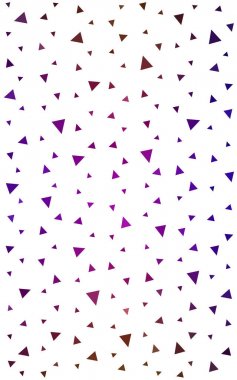 Koyu mavi, kırmızı renkli üçgen oluşan geometrik arka plan soyut.