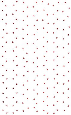 Işık kırmızı model beyaz arka plan üzerinde renkli üçgen ile.