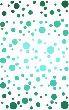 Işık yeşil modern geometrik daire arka plan.