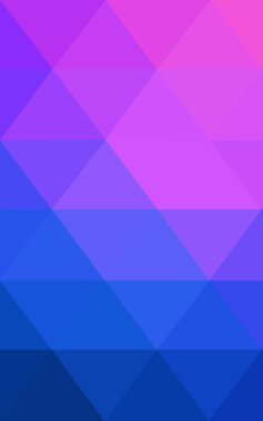 Açık pembe, mavi soyut mozaik renkli.