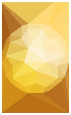 Açık turuncu güzel renkli büyük bir elmas ile.