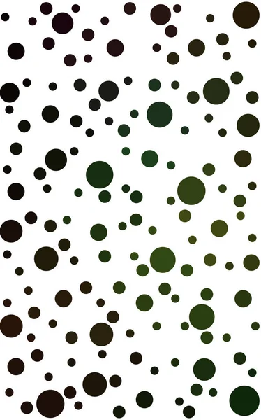 Σκούρο πράσινο πανό σύνολο κύκλων, σφαίρες. — Φωτογραφία Αρχείου