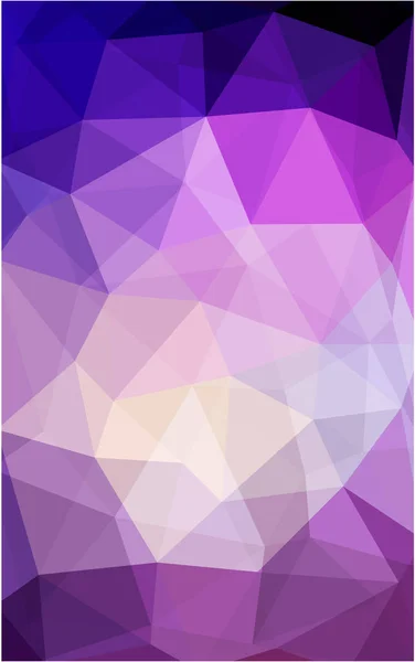 Dark Purple, Pink Triangle fondo de mosaico con transparencias en estilo origami . — Foto de Stock