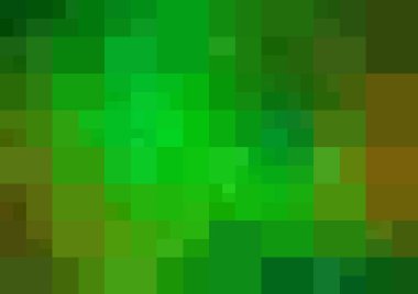 Açık yeşil, sarı vektör dikdörtgen mozaik arka plan asetat origami tarzı ile.