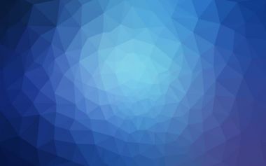 Açık mavi vektör çokgen arka plan. Poligonal geometrik üçgen.