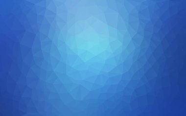 Açık mavi vektör çokgen arka plan. Poligonal geometrik üçgen.