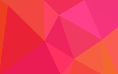 Açık Pembe, Sarı vektör soyut mozaik arkaplan.