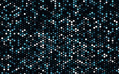 Çevrelerinde oluşur koyu mavi vektör çizim.