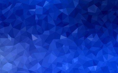 Koyu mavi vektör soyut arkaplan.