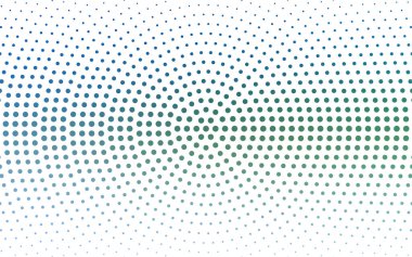 Açık mavi, vektör çizim, çevrelerinde oluşan yeşil.