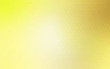 Işık sarı vektör üçgen mozaik desen.