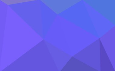 Açık mor vektör çokgen arka plan. Poligonal geometrik üçgen.