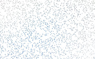 Hafif mavi vektör kümesi çevrelerin, küreler afiş.