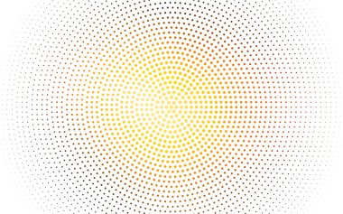 Çevrelerinde oluşur koyu turuncu vektör çizim.