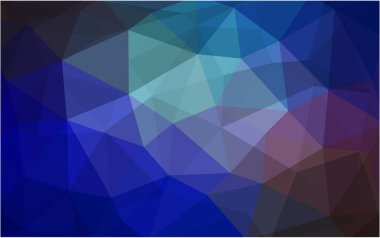 Açık Mavi, Kırmızı vektör soyut mozaik arkaplan.