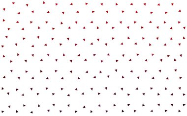 Koyu kırmızı renkli üçgen oluşan geometrik arka plan vektör.