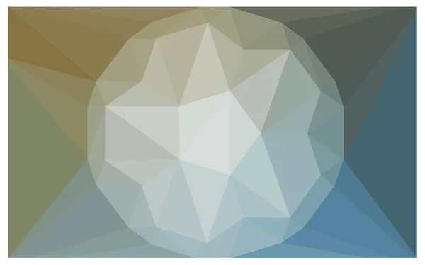 Bleu clair, Vecteur jaune Beau fond géométrique pierres précieuses avec un grand diamant au centre . — Image vectorielle