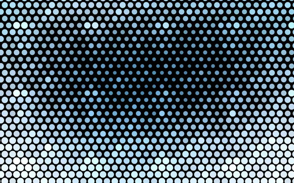 Ilustración vectorial Light BLUE, que consiste en círculos . — Vector de stock