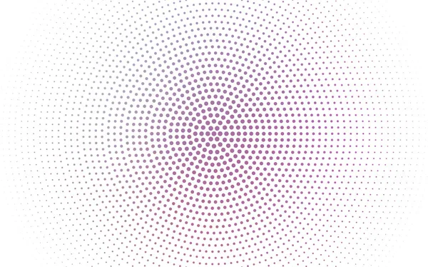 Hellrosa Vektor abstraktes Muster mit Kreisen. — Stockvektor