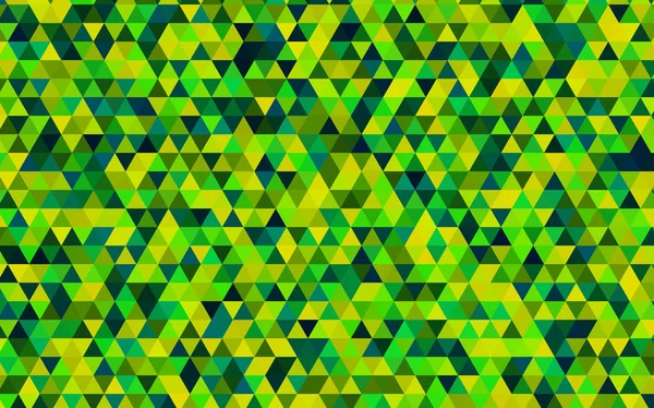 Dunkelblauer, grüner Vektor abstrakter polygonaler Hintergrund. — Stockvektor