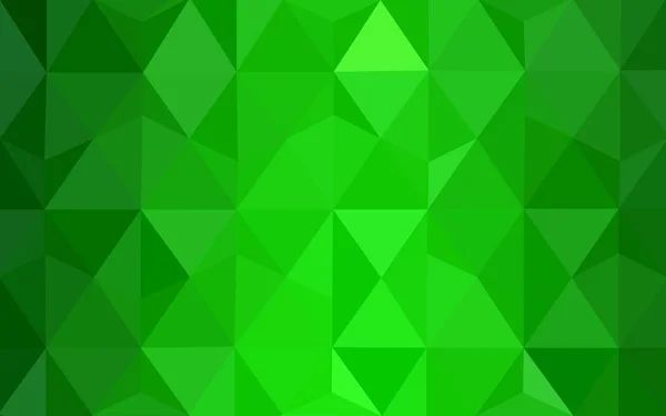 Licht groen vector abstracte perspectief achtergrond. — Stockvector