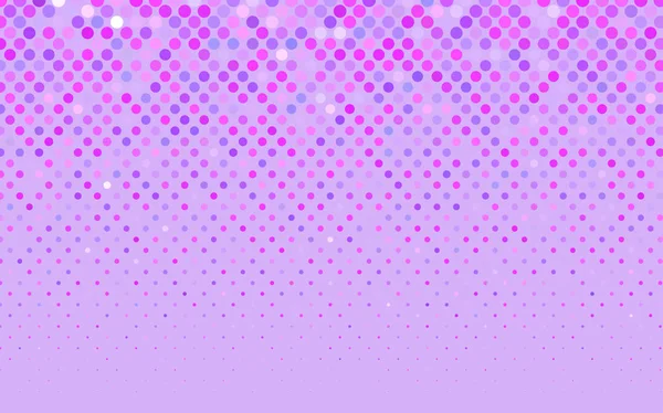 浅紫色、 粉红色矢量抽象图案与圈子. — 图库矢量图片