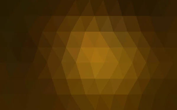 Σκούρο πορτοκαλί διάνυσμα αφηρημένο ψηφιδωτό φόντο. — Διανυσματικό Αρχείο
