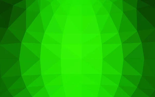 Hellgrüner Vektor abstrakter perspektivischer Hintergrund. — Stockvektor