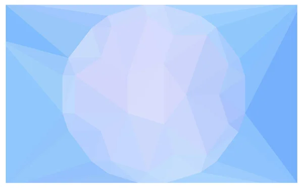 Light Pink, Blue vector Beautiful Geometric Gemstone background with a large diamond in center. — Stock Vector