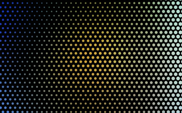 Açık mavi, sarı renkli küreler desenle vektör. 