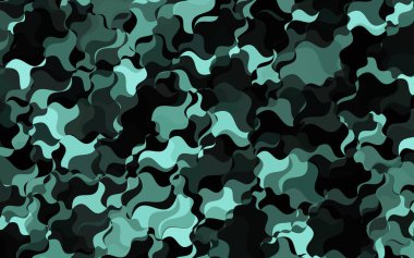 Koyu mavi vektör soyut bulanık arkaplan.