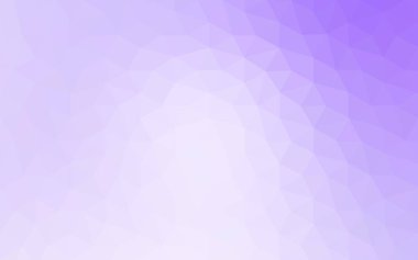 Açık mor Lowpoly arka plan boşluk ile vektör. Kullanılan geçirgenlik maskesi.