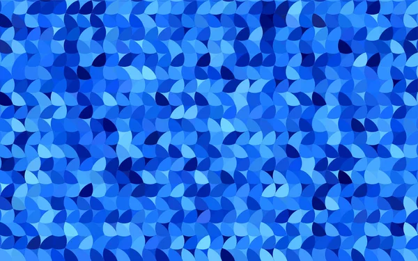 Licht blauwe vector patroon van geometrische cirkel vormen. — Stockvector