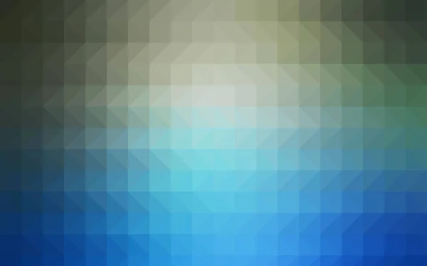 Luz verde vector patrón de mosaico abstracto. — Archivo Imágenes Vectoriales