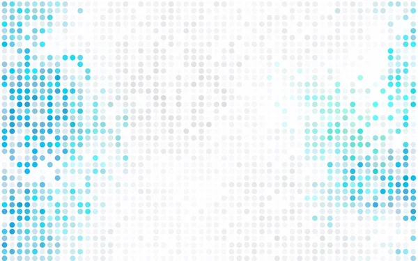 Daireler ile koyu yeşil vektör soyut desen.