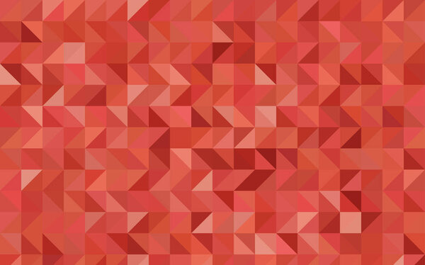 Light Red vector low poly pattern.