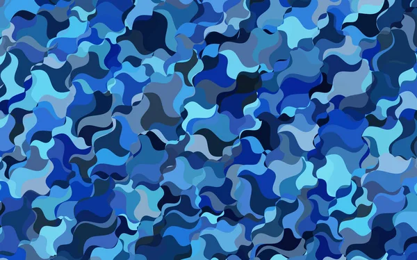 Modèle Cambré Abstrait Vecteur Bleu Clair Illustration Abstraite Géométrique Moderne — Image vectorielle