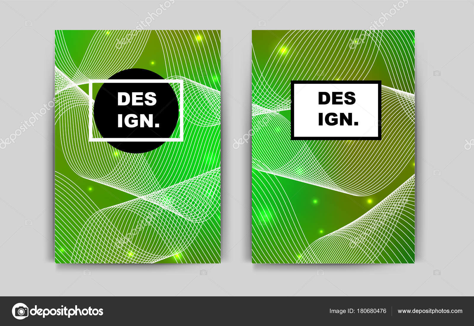 Light Green Yellow Vector Template Landing Pages Blurred