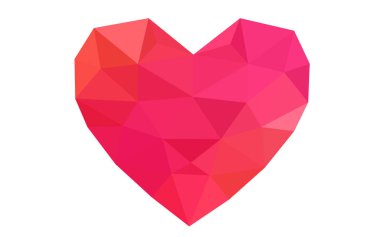 Hafif pembe, beyaz arka plan üzerinde izole sarı vektör kalp.