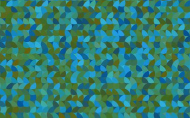 Açık mavi, vektör çizim, çevrelerinde oluşan yeşil.